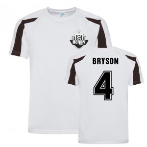 Craig Bryson Derby County Sports Training Jersey (White)