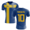 2023-2024 Sweden Flag Concept Football Shirt (Forsberg 10) - Kids