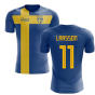 2023-2024 Sweden Flag Concept Football Shirt (Larsson 11) - Kids