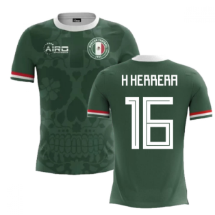 2023-2024 Mexico Home Concept Football Shirt (H Herrera 16) - Kids