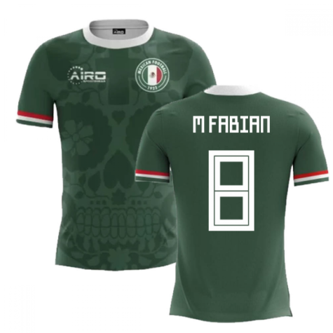 2023-2024 Mexico Home Concept Football Shirt (M Fabian 8) - Kids
