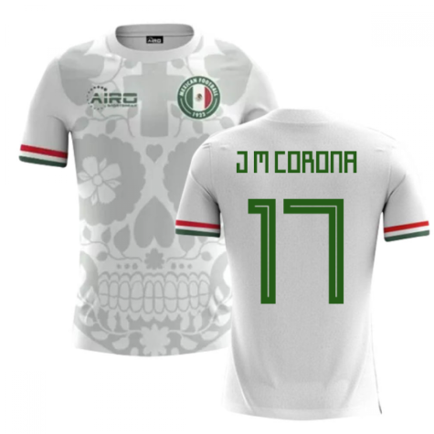 2023-2024 Mexico Away Concept Football Shirt (J M Corona 17) - Kids