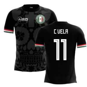 2025-2026 Mexico Third Concept Football Shirt (C.Vela 11) - Kids