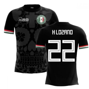 2023-2024 Mexico Third Concept Football Shirt (H Lozano 22) - Kids