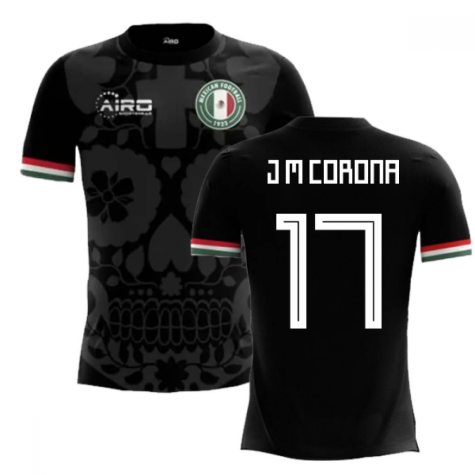 2023-2024 Mexico Third Concept Football Shirt (J M Corona 17) - Kids