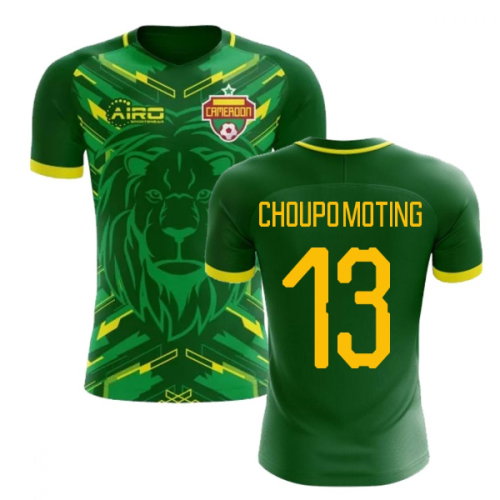 2025-2026 Cameroon Home Concept Football Shirt (Choupo Moting 13) - Kids