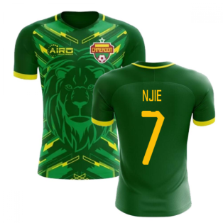 2022-2023 Cameroon Home Concept Football Shirt (Njie 7) - Kids