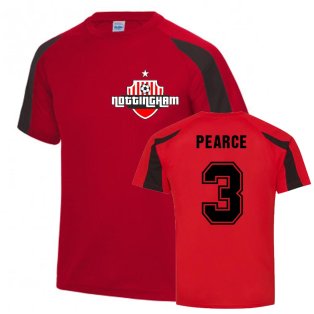Stuart Pearce Nottingham Forest Sports Training Jersey (Red)