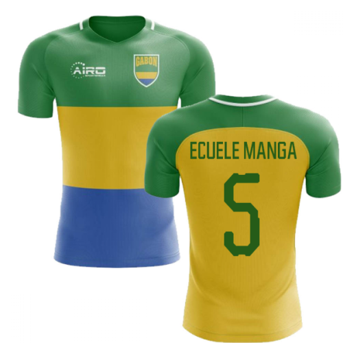 2025-2026 Gabon Home Concept Football Shirt (Ecuele Manga 5) - Kids