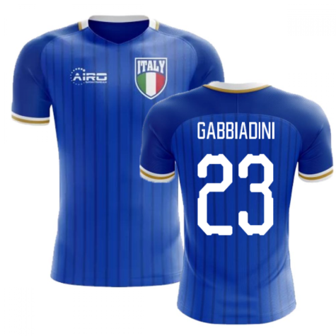 2023-2024 Italy Home Concept Football Shirt (Gabbiadini 23) - Kids