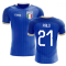 2023-2024 Italy Home Concept Football Shirt (Pirlo 21) - Kids