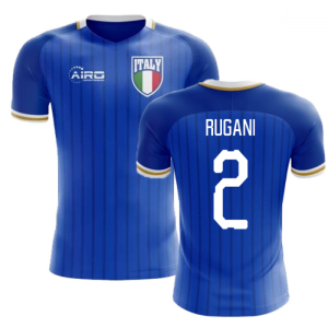 2023-2024 Italy Home Concept Football Shirt (Rugani 2) - Kids