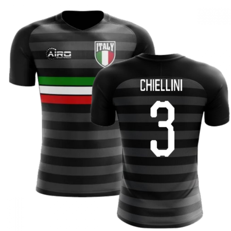 2023-2024 Italy Third Concept Football Shirt (Chiellini 3) - Kids