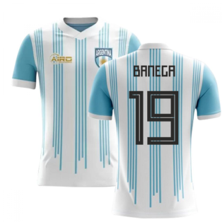 2023-2024 Argentina Home Concept Football Shirt (Banega 19) - Kids