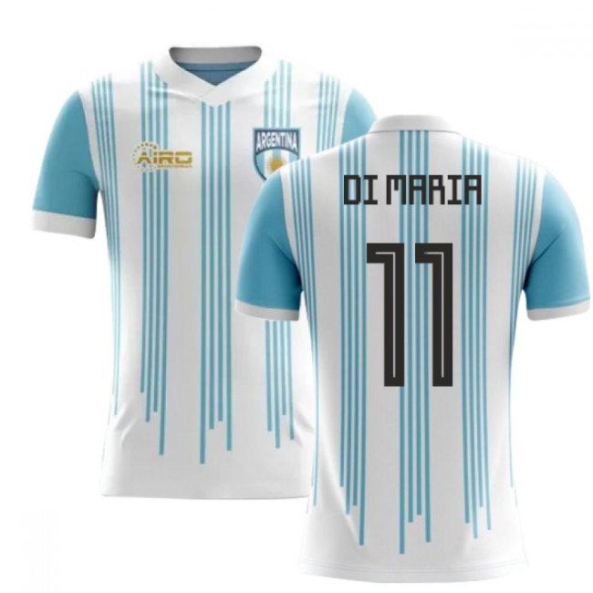 2025-2026 Argentina Home Concept Football Shirt (Di Maria 11) - Kids