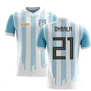 2025-2026 Argentina Home Concept Football Shirt (Dybala 21) - Kids