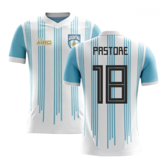 2020-2021 Argentina Home Concept Football Shirt (Pastore 18) - Kids