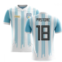 2022-2023 Argentina Home Concept Football Shirt (Pastore 18) - Kids