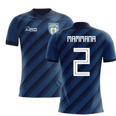 2023-2024 Argentina Away Concept Football Shirt (Mammana 2) - Kids