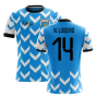 2023-2024 Uruguay Home Concept Football Shirt (N. Lodeiro 14) - Kids