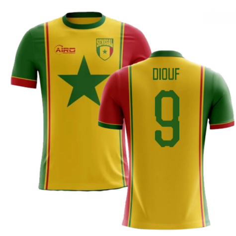 2023-2024 Senegal Third Concept Football Shirt (Diouf 9) - Kids