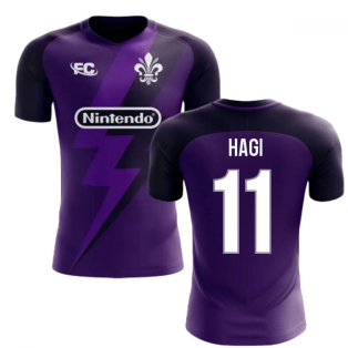 2023-2024 Fiorentina Fans Culture Home Concept Shirt (Hagi 11) - Kids