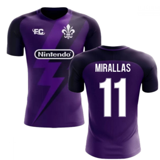 2020-2021 Fiorentina Fans Culture Home Concept Shirt (Mirallas 11) - Kids