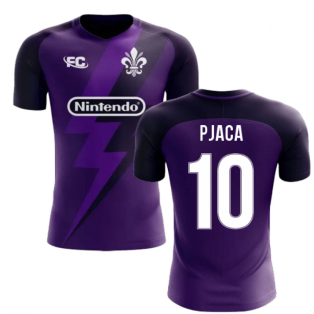 2020-2021 Fiorentina Fans Culture Home Concept Shirt (Pjaca 10) - Kids