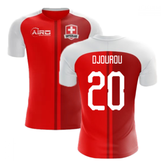 2022-2023 Switzerland Home Concept Football Shirt (Djourou 20) - Kids