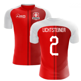 2022-2023 Switzerland Home Concept Football Shirt (Lichtsteiner 2) - Kids