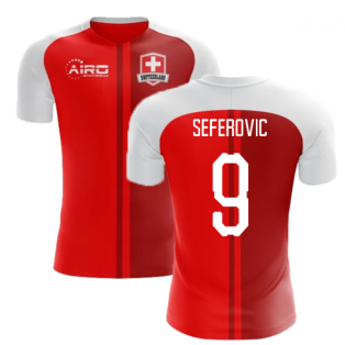 2023-2024 Switzerland Home Concept Football Shirt (Seferovic 9) - Kids