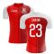 2023-2024 Switzerland Home Concept Football Shirt (Shaqiri 23) - Kids
