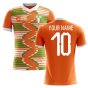 2023-2024 Ivory Coast Home Concept Football Shirt (Your Name) -Kids