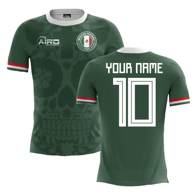 2025-2026 Mexico Home Concept Football Shirt (Your Name)