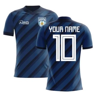 2023-2024 Argentina Away Concept Football Shirt (Your Name)