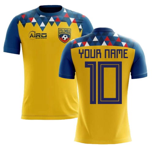 2025-2026 Colombia Concept Football Shirt (Your Name)