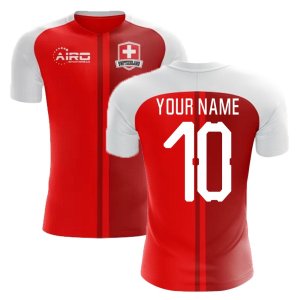 2022-2023 Switzerland Home Concept Football Shirt (Kids)