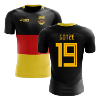 2022-2023 Germany Flag Concept Football Shirt (Gotze 19) - Kids