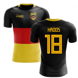 2020-2021 Germany Flag Concept Football Shirt (Kroos 18) - Kids