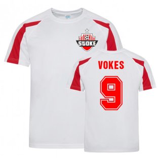 Sam Vokes Stoke Sports Training Jersey (White)