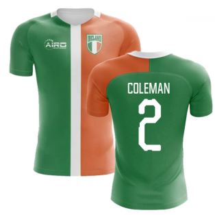 2022-2023 Ireland Flag Concept Football Shirt (Coleman 2) - Kids