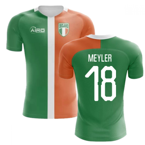 2022-2023 Ireland Flag Concept Football Shirt (Meyler 18) - Kids