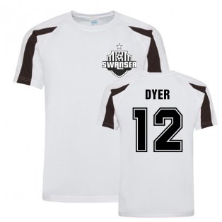 Nathan Dyer Swansea Sports Training Jersey (White)