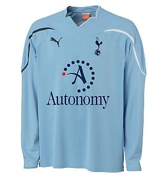 2010-11 Tottenham Away Long Sleeve Puma Football Shirt (Kids)
