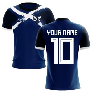 2022-2023 Scotland Flag Concept Football Shirt - Kids