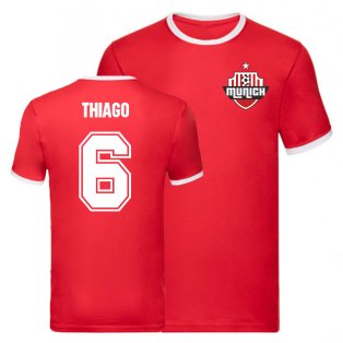 Thiago Bayern Munich Ringer Tee (Red)