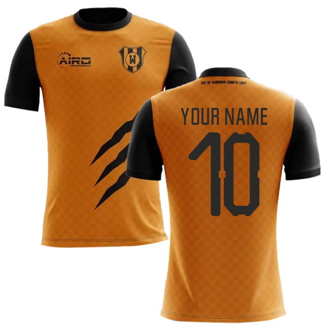 2025-2026 Wolverhampton Home Concept Football Shirt (Your Name)
