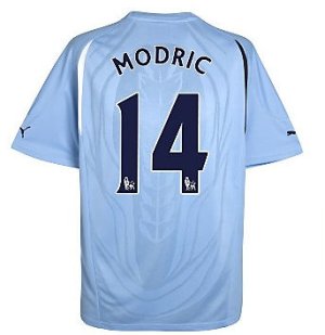 2010-11 Tottenham Puma Away Shirt (Modric 14)