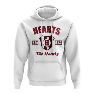 Hearts Established Football Hoody (White)