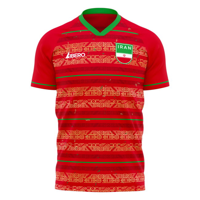 Iran 2026-2027 Away Concept Kit (Libero) Kids Short Sleeve